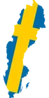 Map of Sweden